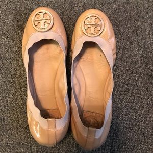 Tory Burch Minnie Nude Flats